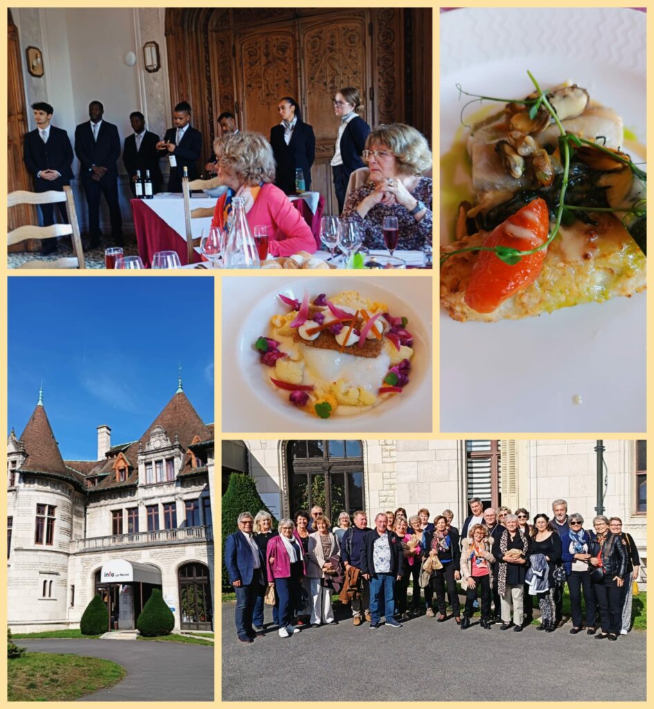 Repas au Manoir de Gouvieux