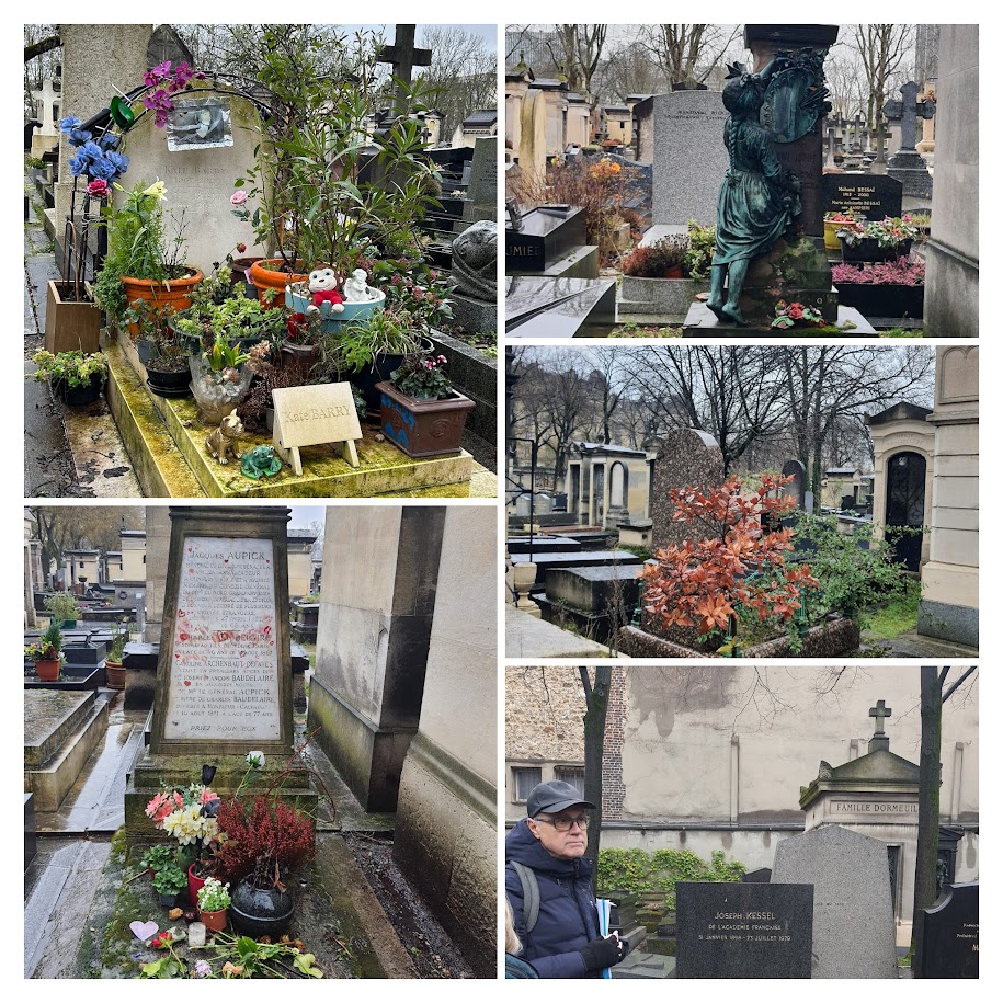Visite du cimetière du Montparnasse